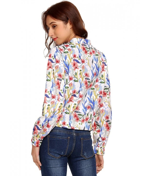 Women's Lightweight Floral Long Sleeve Jacket Boho Short Blazer Printed ...