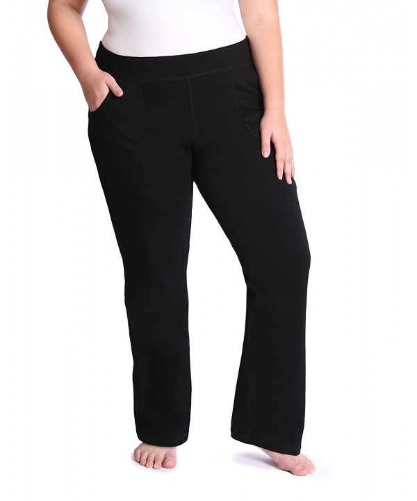 Yoga Pants With Pockets | Plus Size - Black - CQ187CC503M