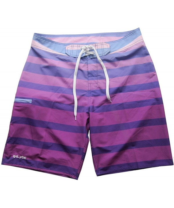Men's Trick Boardshorts - Purple - CJ11EC6FSE3