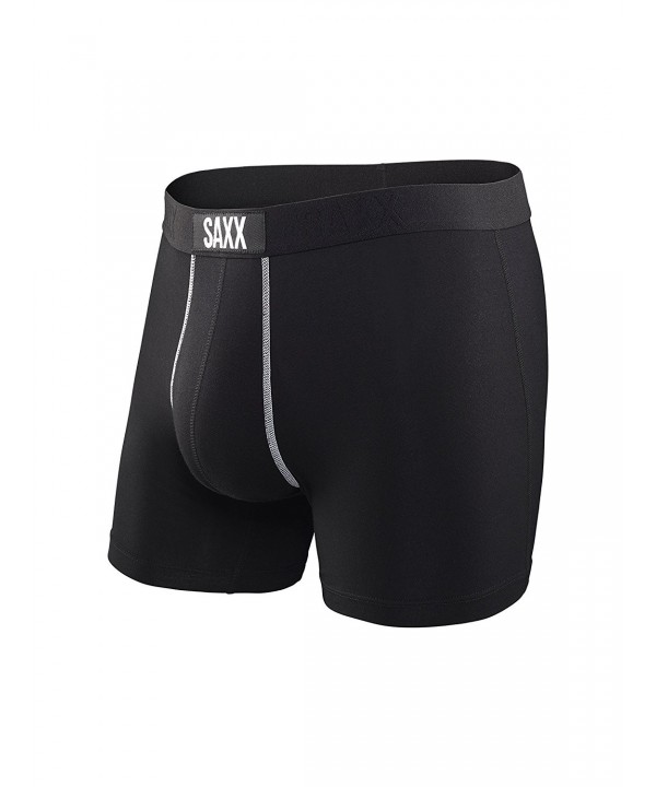 Saxx Men's Vibe Boxer Modern Fit Size XX-Large Black - CL1236J4CJN