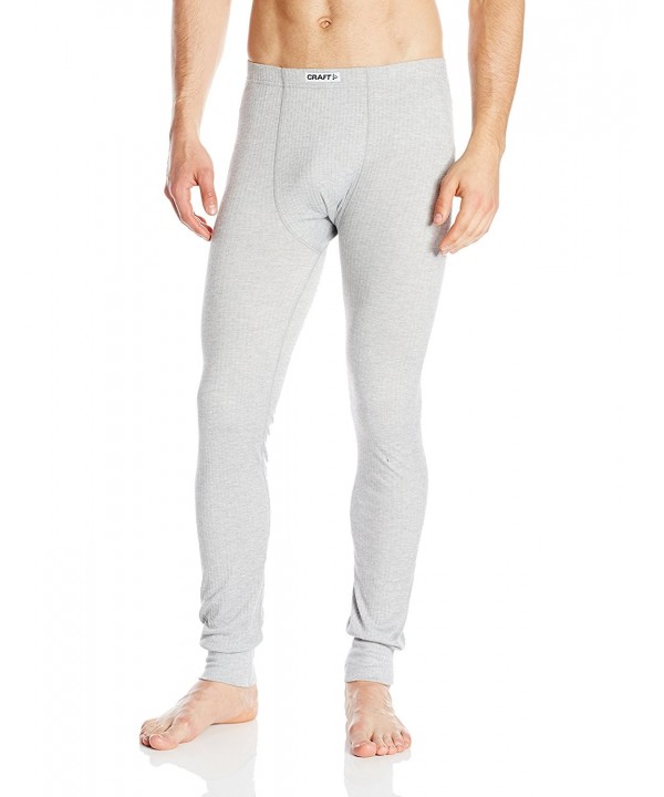 Men's Active Base Layer Pants - Grey - CF11KKZWYLF