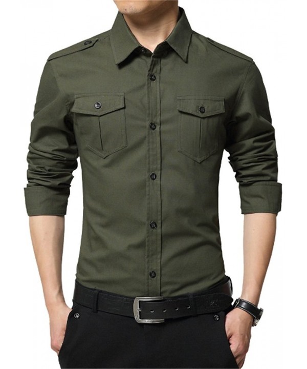 Men's Slim-Fit Short-Sleeve Horizontal Stripe Shirt - Grey/White ...