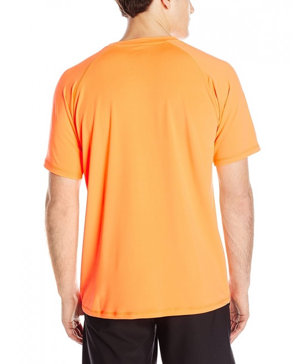 Men's Poly Rashguard with UPF 50 Protection - Orange - CZ12C470KRL