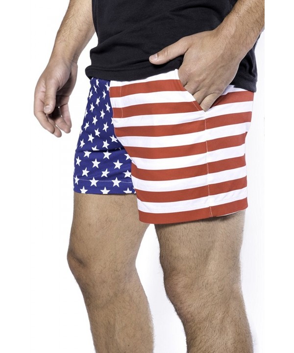 Patriotic American Flag Shorts - CD12H5RO6KH