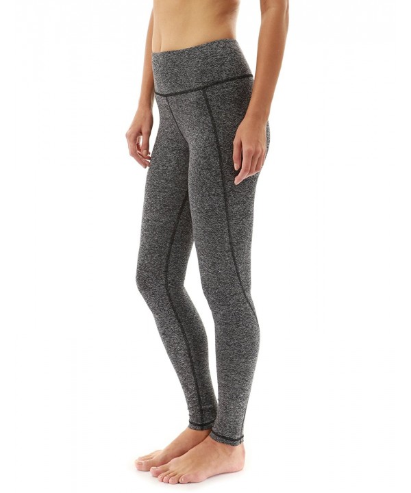 Women's Flexi Series Leggings Yoga Pants - Heather Dark Gray - CN12NR1B426